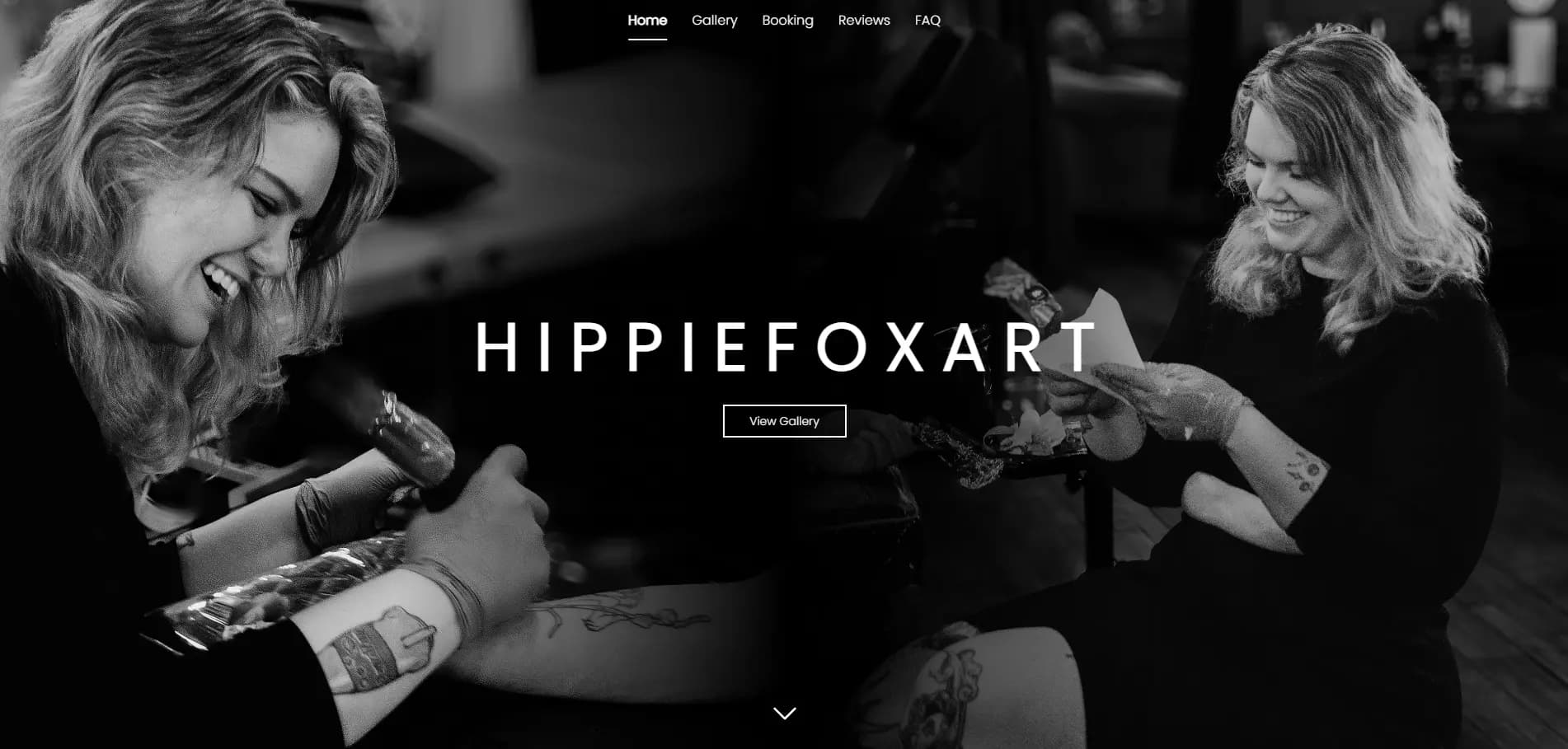 Hippiefoxart website